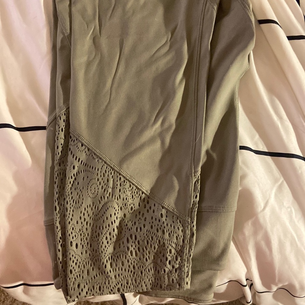 Victoria secret pink sage green leggings